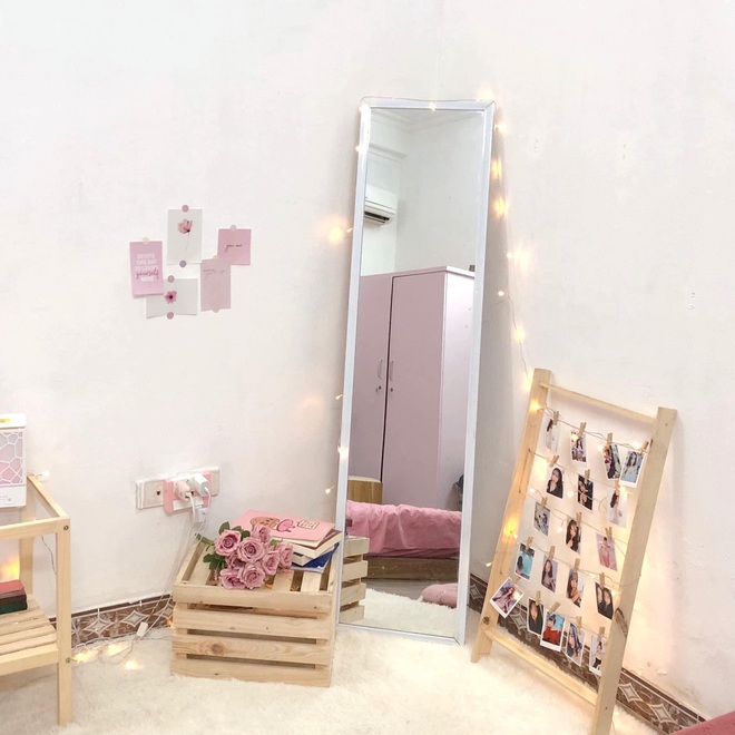 Th&ecirc;m 1 căn ph&ograve;ng cho hội m&ecirc; m&agrave;u hồng note ngay v&agrave;o sổ: Decor hết 6 triệu, l&agrave;m cả th&aacute;ng mới xong v&igrave;... lười  - Ảnh 4.