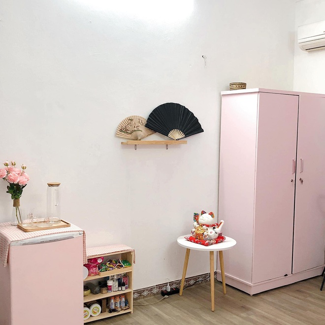Th&ecirc;m 1 căn ph&ograve;ng cho hội m&ecirc; m&agrave;u hồng note ngay v&agrave;o sổ: Decor hết 6 triệu, l&agrave;m cả th&aacute;ng mới xong v&igrave;... lười  - Ảnh 5.