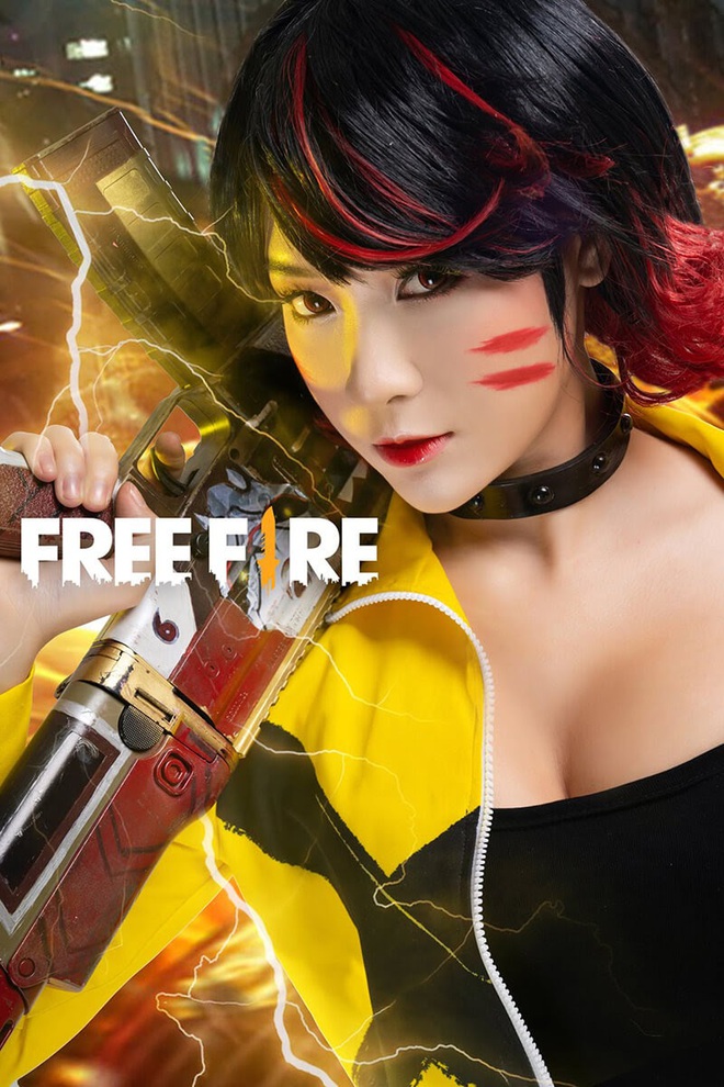 Free Fire đón tháng Ba với cosplay Kelly Tia Chớp cực ngầu