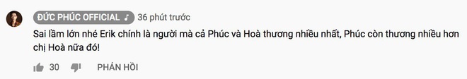 Chị chị em em thế là toang: Ôm ấp khóc lóc nức nở trong hậu trường MV nhưng Đức Phúc lại dõng dạc khẳng định thương Erik hơn Hoà Minzy cơ! - Ảnh 6.