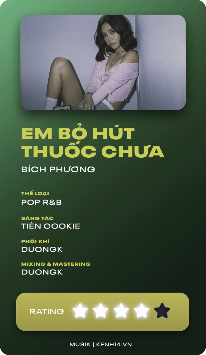 Em bỏ hút thuốc chưa - quay lại với nhạc buồn nhưng Bích Phương ngày nay đã khác ngày xưa! - Ảnh 10.