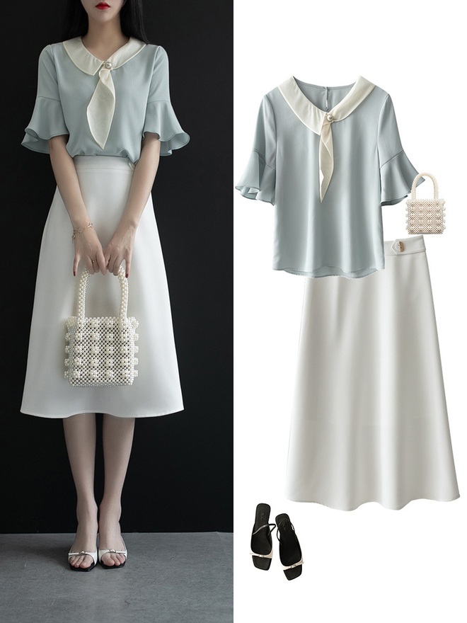 Chân Váy Xòe Trắng Đẹp - khuyến mại giá rẻ mới nhất tháng 3【Best Sale】