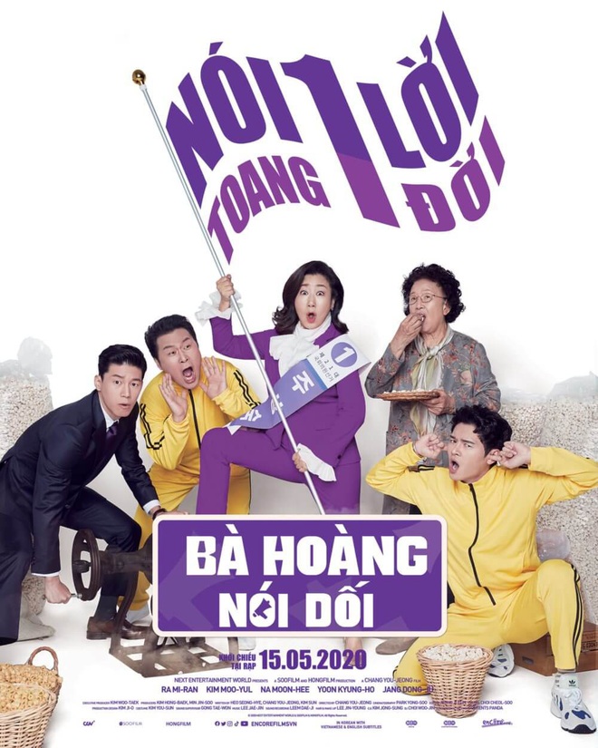 Review BÀ HOÀNG NÓI DỐI: Phim hài hay xuất sắc của quý bà da báo và bà ngoại quốc dân xứ Hàn - Ảnh 1.