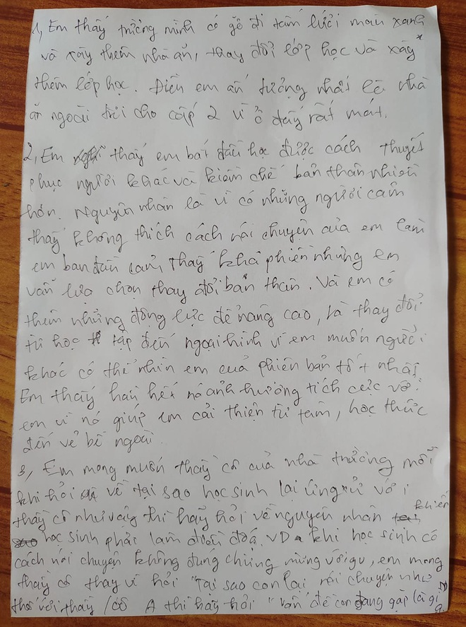 Khi hỏi tại sao học sinh ứng xử với thầy c&ocirc; như vậy, h&atilde;y hỏi về nguy&ecirc;n nh&acirc;n khiến ch&uacute;ng l&agrave;m điều đ&oacute;, bức thư n&oacute;i thẳng khiến nhiều người giật m&igrave;nh - Ảnh 1.