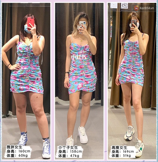 4 cô nàng cùng thử mẫu váy Zara mà Thanh Hằng mặc