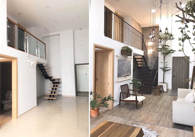 Vợ chồng trẻ kể chi tiết từ A - Z chuyện cải tạo chung cư duplex 3 phòng ngủ hết 180 triệu: Nghe và ngắm xong chỉ muốn lao đi kiếm tiền ngay! - Ảnh 1.