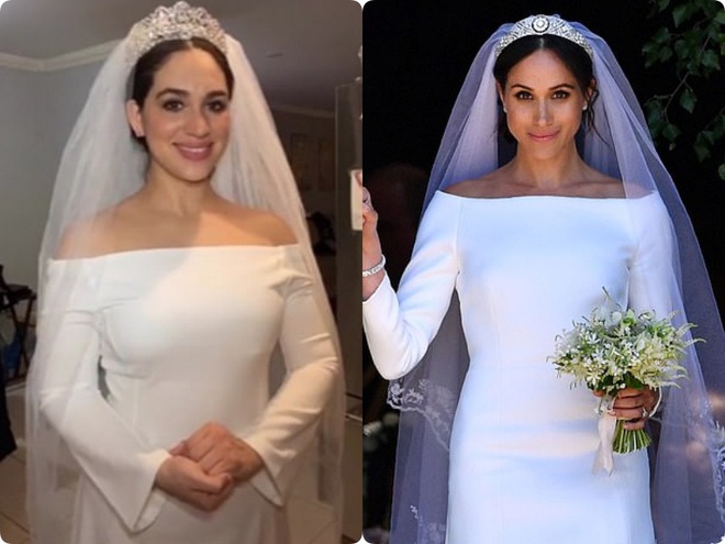 Bản sao của Meghan Markle: Nữ tiếp viên 32 tuổi đổi đời nhờ ngoại hình giống kinh ngạc, style ăn mặc cũng y chang - Ảnh 8.