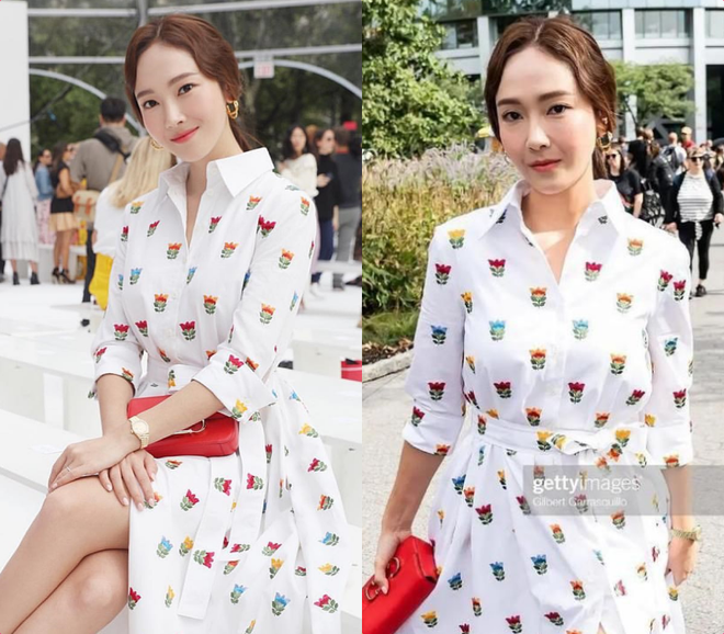 Tội Jessica, cứ đi sự kiện quốc tế là bị bóc sạch nhan sắc thật: Ảnh PTS khác hẳn thực tế, sốc nhất là 2 lần ở Cannes - Ảnh 2.