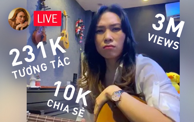 Mỹ Tâm livestream hát sương sương mà đi vào lịch sử Vpop: Sau 1 ngày đạt 3 triệu view, hàng trăm nghìn tương tác, hơn 10 nghìn share và hot banh MXH - Ảnh 1.