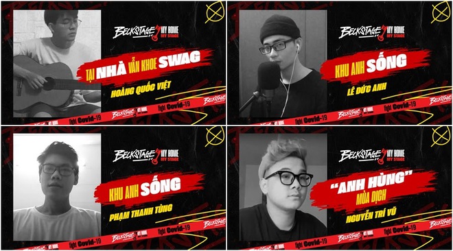 “Bẻ” lyrics cực mượt khi rap về dịch Covid 19, “My Home, My Stage - Ở Nhà Bắn Rap lộ diện những gương mặt xuất sắc nhất - Ảnh 6.