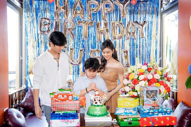 Tim và Trương Quỳnh Anh bất ngờ tái ngộ trong dịp sinh nhật con trai: Dù ly hôn nhưng vẫn giữ thái độ đáng ngưỡng mộ - Ảnh 2.