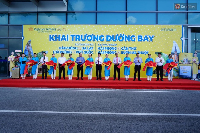 Vietnam Airlines khai trương 7 đường bay mới kết nối Vinh, Hải Phòng với các tỉnh, thành - Ảnh 2.