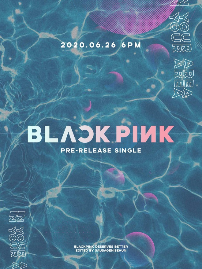 Netizen ra sức chê poster comeback của BLACKPINK do YG thiết kế phèn xỉu, fan lập tức lấy lại danh dự cho nhóm bằng loạt poster tự edit siêu xịn! - Ảnh 2.