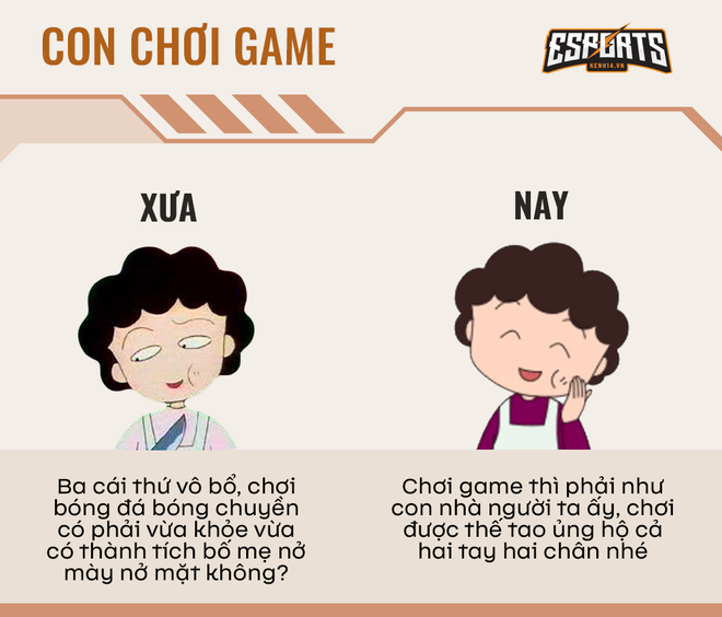 Tuổi thơ 8x-9x l&agrave; những ng&agrave;y bị mẹ gank qu&aacute;n net sấp mặt, c&ograve;n mẹ game thủ b&acirc;y giờ lại kh&aacute;c một trời một vực - Ảnh 3.