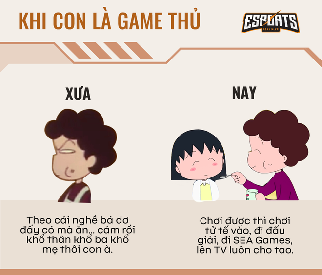 Tuổi thơ 8x-9x l&agrave; những ng&agrave;y bị mẹ gank qu&aacute;n net sấp mặt, c&ograve;n mẹ game thủ b&acirc;y giờ lại kh&aacute;c một trời một vực - Ảnh 7.