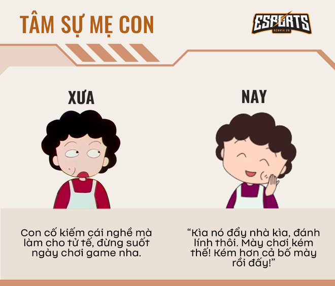 Tuổi thơ 8x-9x l&agrave; những ng&agrave;y bị mẹ gank qu&aacute;n net sấp mặt, c&ograve;n mẹ game thủ b&acirc;y giờ lại kh&aacute;c một trời một vực - Ảnh 13.