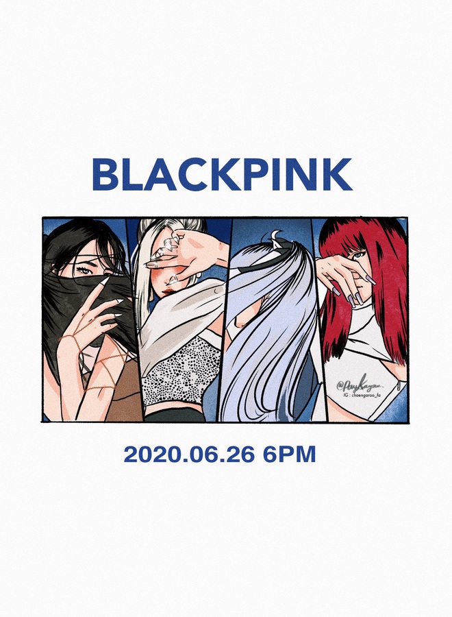 Qu&#225; ấn tượng với t&#224;i design poster của fan BLACKPINK, nhưng sửng sốt hơn cả khi thấy... ảnh teaser của Lady Gaga ho&#225; th&#224;nh vi&#234;n thứ 5 như thật! - Ảnh 4.