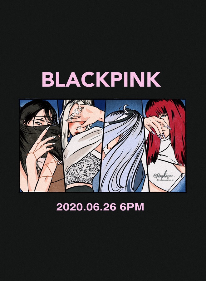 Qu&#225; ấn tượng với t&#224;i design poster của fan BLACKPINK, nhưng sửng sốt hơn cả khi thấy... ảnh teaser của Lady Gaga ho&#225; th&#224;nh vi&#234;n thứ 5 như thật! - Ảnh 4.