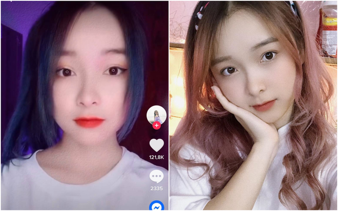 Đọ nhan sắc trên Tiktok và Instagram của dàn gái xinh triệu followers: Cán cân nhan sắc nghiêng về bên nào? - Ảnh 7.