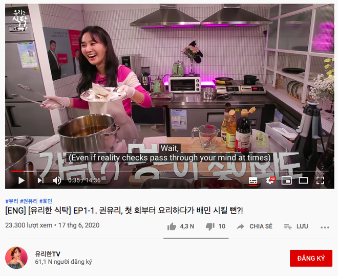 Nữ idol SNSD mở hẳn một series nấu ăn trên Youtube, fan lại rất… bình thản: Cuối cùng chị cùng thành đầu bếp rồi ha?! - Ảnh 1.