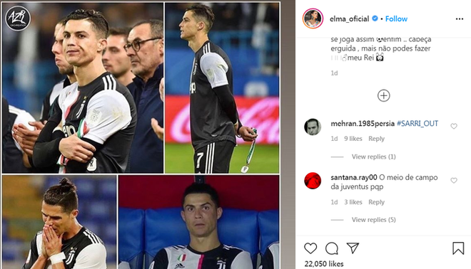 Chị gái Ronaldo công khai phản đòn cực gắt khi chứng kiến cậu em trai bị ông thầy ở Juventus chỉ trích - Ảnh 1.