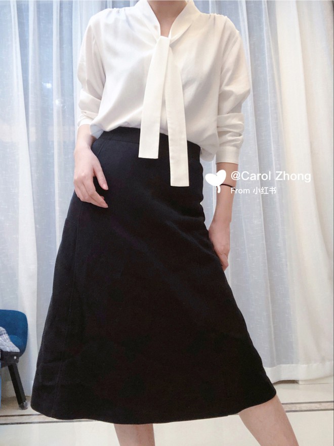 Nếu 1 ng&agrave;y ch&aacute;n sơ mi, c&aacute;c n&agrave;ng h&atilde;y thử sang &aacute;o blouse thắt nơ điệu đ&agrave; m&agrave; chanh sả - Ảnh 5.