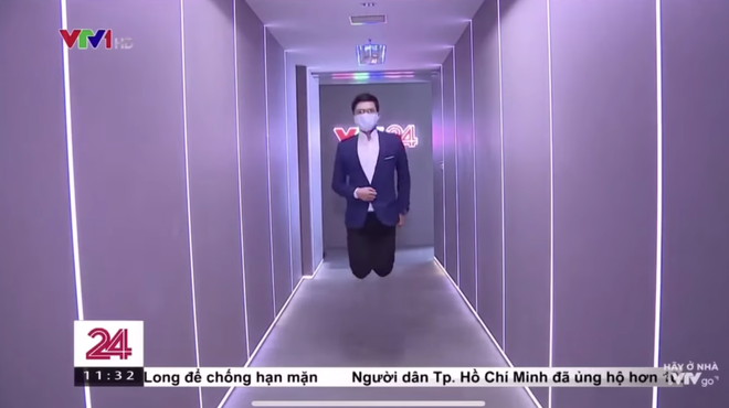 Việt Hoàng - BTV mặn nhất VTV sẵn sàng hoán đổi giới tính ngay trên sóng truyền hình: Ơ mặt mộc xinh quá! - Ảnh 1.
