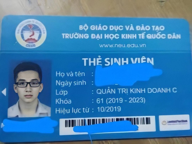 Những ai có ảnh thẻ thảm hoạ sẽ phải ghen tị với nam sinh 2001 NEU điển trai này! - Ảnh 1.