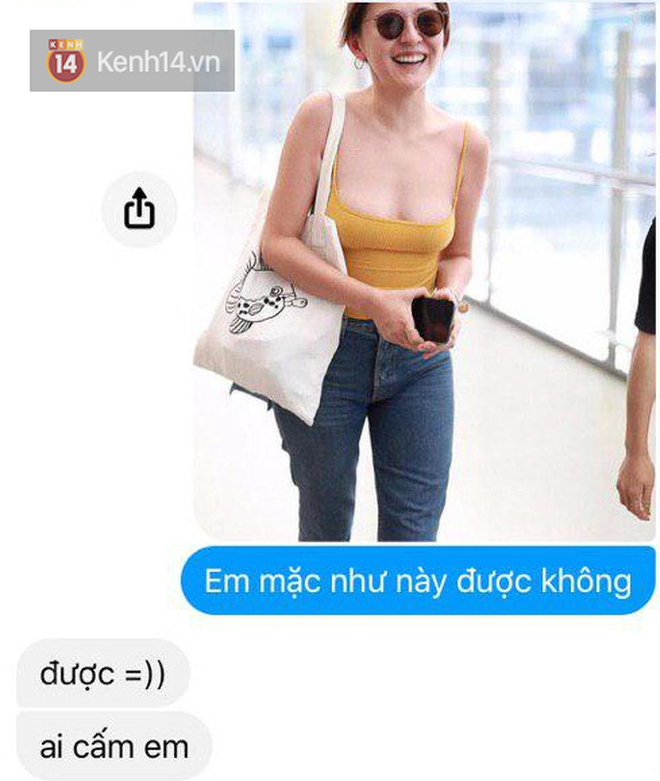 Em mặc áo hai dây như này nhé? và loạt phản ứng của hội con trai: Người ngoài thì được chứ người nhà thì... cấm - Ảnh 12.