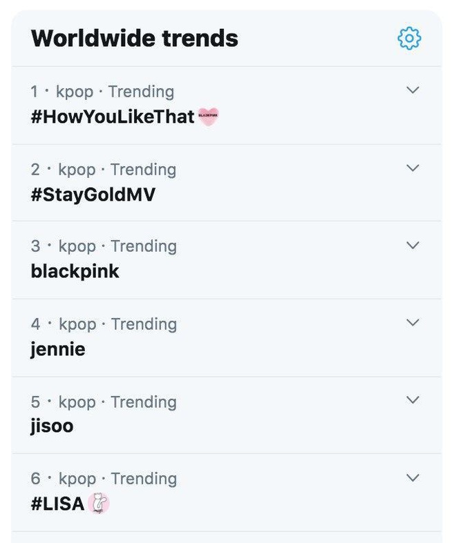 Đổi m&agrave;u t&oacute;c g&acirc;y b&atilde;o v&agrave; được khen giọng h&aacute;t như b&aacute;u vật H&agrave;n Quốc nhưng Ros&eacute; lại l&agrave; th&agrave;nh vi&ecirc;n BLACKPINK duy nhất bị thất sủng tr&ecirc;n top trending - Ảnh 2.