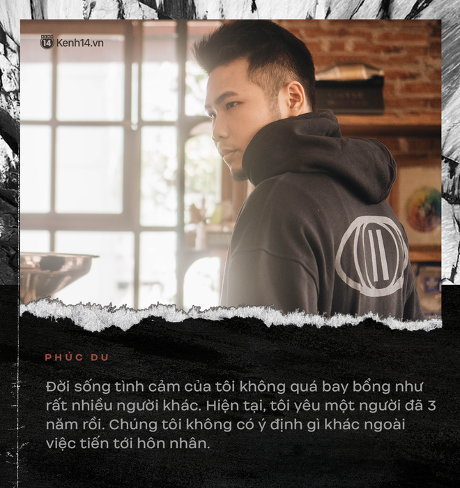 Rapper Phúc Du: Ấn tượng Bích Phương vì rất hay có MV đứng cạnh rèm, đã có người yêu 3 năm và muốn tiến đến hôn nhân! - Ảnh 13.