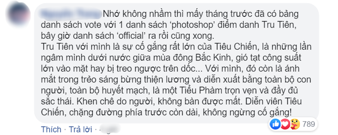 Tiêu Chiến thắng lớn tại Mâm Xôi Vàng xứ Trung, netizen lại được thể bật mode cà khịa - Ảnh 7.