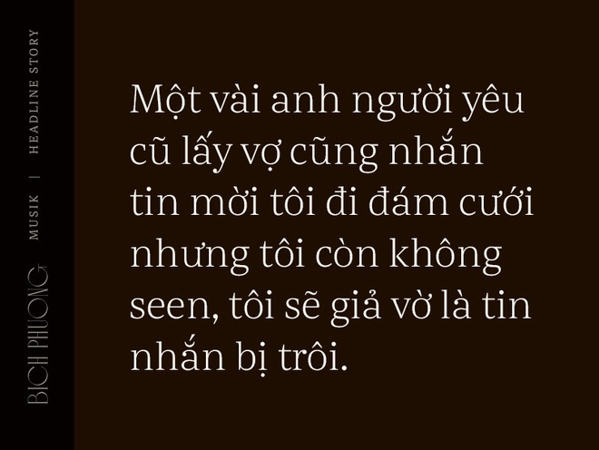 Bích Phương: “Tôi đổ tất cả những ai cưa mình, người yêu cũ nhắn tin mời đi đám cưới, tôi không seen - Ảnh 5.