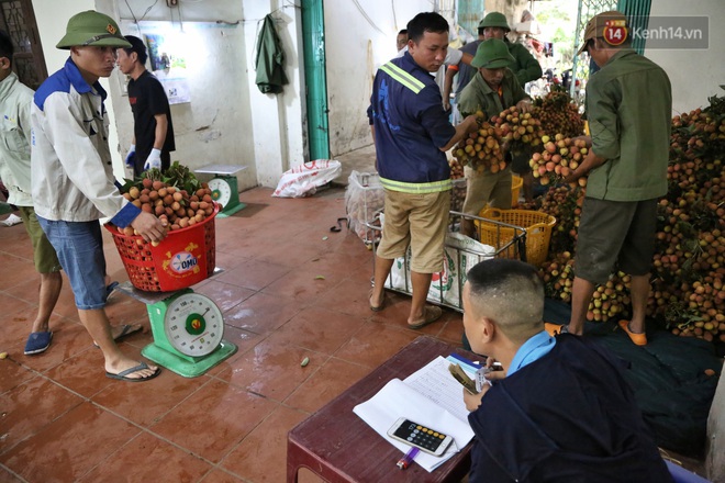 Người dân Bắc Giang tấp nập đi bán vải thiều chín mọng: “Chăm sóc cả năm chỉ chờ ngày này - Ảnh 10.