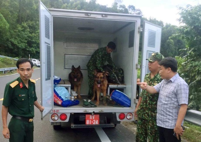 Hàng trăm chiến sỹ cùng chó nghiệp vụ xuyên đêm truy bắt tên sát nhân vượt ngục đang trốn trên đèo Hải Vân - Ảnh 9.