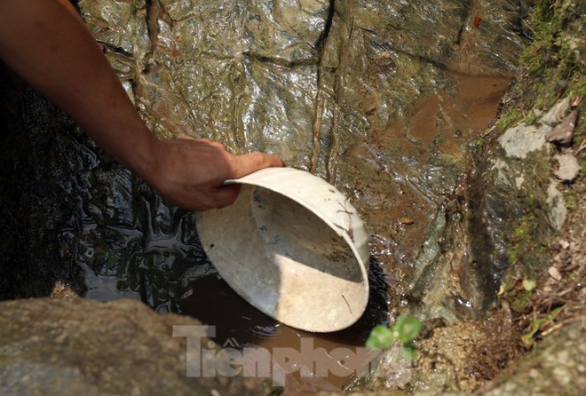 Hạn hán nghiêm trọng, học trò biên giới tan trường lại lặn lội vào rừng tìm nước - Ảnh 1.