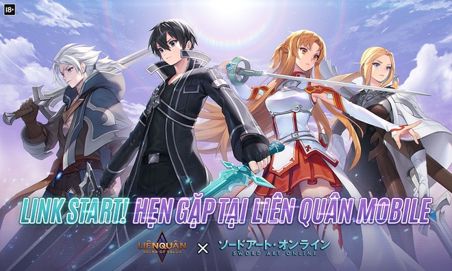 Liên Quân Mobile bắt tay Sword Art Online, fan anime sắp được chơi 2 tướng mới Kirito và Asuna ngay trong game! - Ảnh 2.