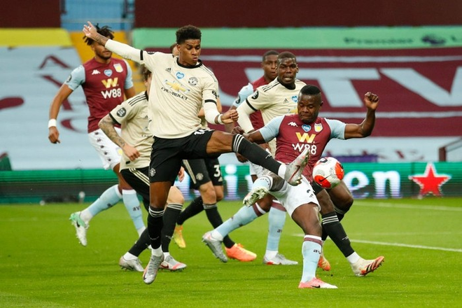 Manchester United 3-0 Aston Villa: Pogba nổ súng, sao trẻ Greenwood thăng hoa, Quỷ đỏ nâng chuỗi bất bại lên con số 17 - Ảnh 1.