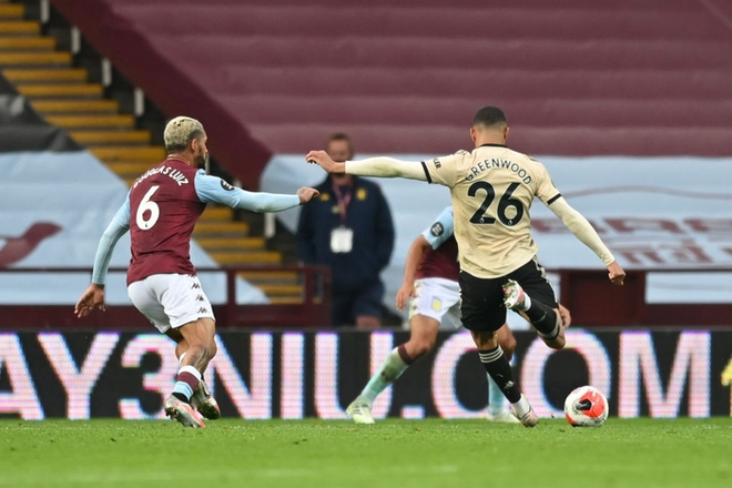 Manchester United 3-0 Aston Villa: Pogba nổ súng, sao trẻ Greenwood thăng hoa, Quỷ đỏ nâng chuỗi bất bại lên con số 17 - Ảnh 4.