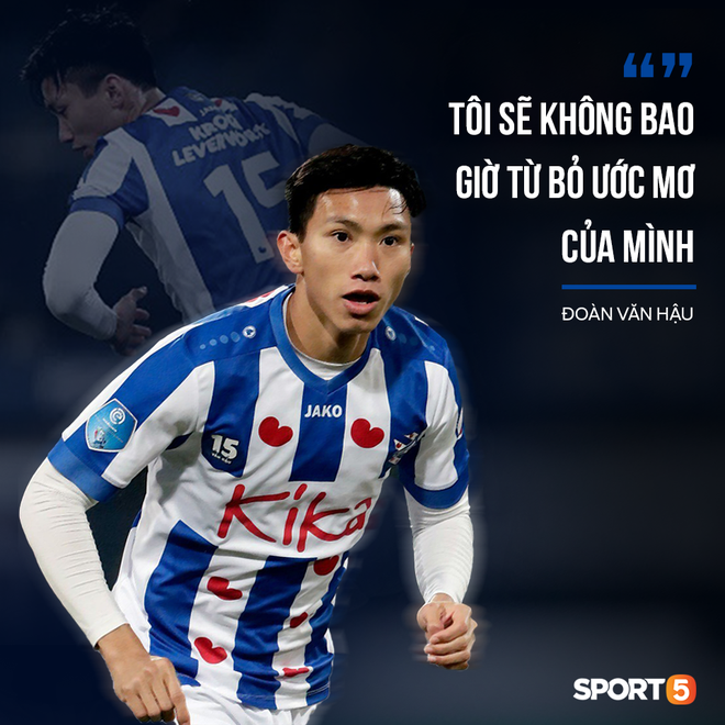 Đoàn Văn Hậu lần đầu nói về việc rời SC Heerenveen: 10 tháng vừa qua là quãng thời gian đẹp nhất, tôi sẽ không bao giờ từ bỏ giấc mơ của mình - Ảnh 1.