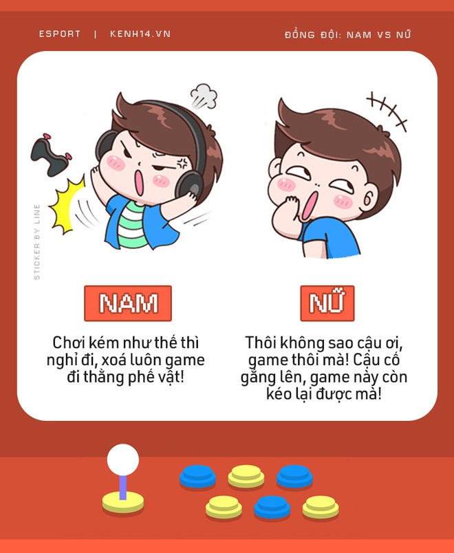 Cày game với hàng trăm tình huống trớ trêu mà phái mạnh chỉ biết nhìn phái đẹp rồi khóc thét - Ảnh 9.