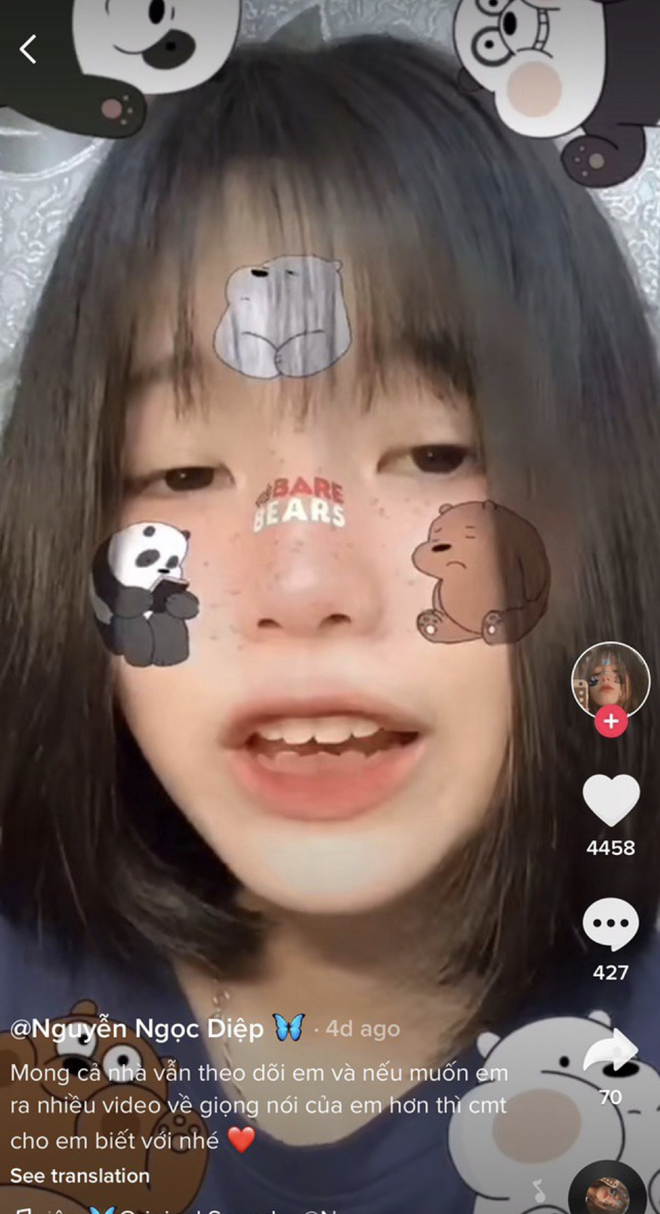 Gái xinh 53k follow trên Tiktok bị gọi là bản sao của Thanh Tâm “Bắp cần bơ” - Ảnh 5.