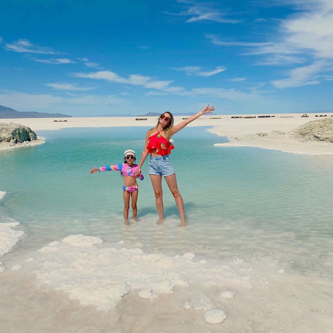 Địa điểm nơi Vũ Khắc Tiệp “mượn ảnh” để đăng lên Instagram: Hồ muối “ảo diệu” nhất nước Mỹ, khách du lịch check-in nườm nượp - Ảnh 25.