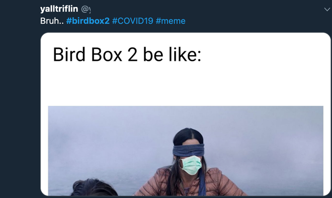 Bird Box xác nhận phần 2, khán giả rủ Sandra Bullock đeo thêm khẩu trang cho hợp mùa dịch - Ảnh 4.