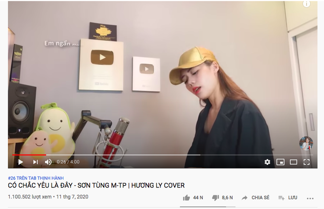 Bị cộng đồng mạng ồ ạt ném đá vì cover hit Sơn Tùng M-TP, Hương Ly vội vàng... tắt tính năng bình luận? - Ảnh 2.