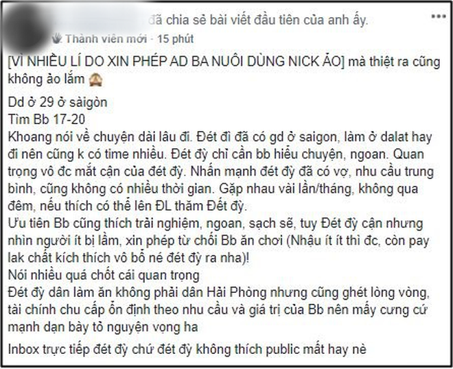 Các nữ sinh 2k vào group kín tìm &quot;sugar daddy&quot; chu cấp 8 - 10 triệu&frasl; tháng, chuyên gia lên tiếng: &quot;Cần lên án nhưng khó xử lý&quot; - Ảnh 4.