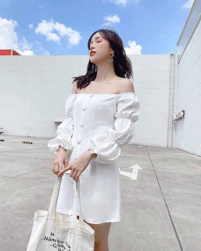 Mẫu váy maxi trắng đẹp đi biển  mẫu mới   Lami Shop