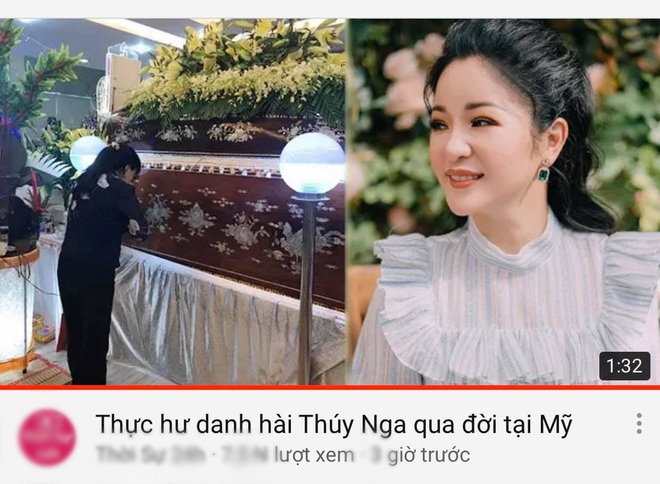 Danh hài Thuý Nga bị kênh Youtube tung tin đồn qua đời ở Mỹ, để lại gia tài triệu đô - Ảnh 2.