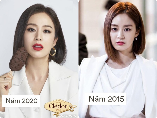 Ở tuổi 40, Kim Tae Hee tái hiện kiểu tóc ngắn từng gây sốt 5 năm trước, nhan sắc nữ tổng tài khiến fan rụng rời - Ảnh 4.