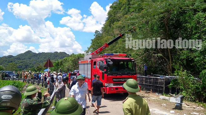 Cận cảnh vụ tai nạn thảm khốc ở khu vực VQG Phong Nha - Kẻ Bàng (Quảng Bình) khiến ít nhất 13 người tử vong - Ảnh 6.